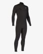 Traje de neopreno con cremallera en el pecho Billabong Absolute 4/3mm negro para hombre derecha