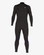 Traje de neopreno con cremallera en el pecho Billabong Absolute 4/3mm negro para hombre