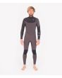 Hombre con Traje de surf con cremallera en el pecho Hurley Advantage Plus 4/3 gris