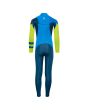 Traje de surf con cremallera en el pecho Hurley Boy Advantage 4/3mm Azul Marino para niño posterior