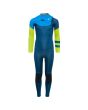 Traje de surf con cremallera en el pecho Hurley Boy Advantage 4/3mm Azul Marino para niño