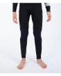 Niño con traje de surf con cremallera en el pecho Hurley Advant 5/3mm Negro rodilleras