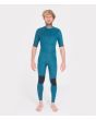 Traje de surf con cremallera en el pecho y manga corta Hurley Advantage 2/2mm negro Fullsuit para hombre interior