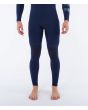 Hombre con Traje de neopreno con cremallera en el pecho Hurley PLUS 4/3mm Fullsuit Azul Total Eclipse rodilleras