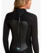 Mujer con Traje de Surf con cremallera en la espalda Roxy 4/3mm Prologue Negro Back Zip