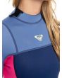 Mujer con Traje de surf con cremallera posterior Prologue 5/4/3mm Azul Marino cuello Hydrowrap
