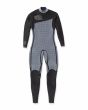 Interior del traje Volcom Modulator 3/2MM mostrando el forro térmico texturizado en color gris y negro, diseñado para conservar el calor