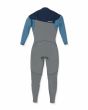 Parte trasera exterior del traje Volcom Modulator Cruzer Blue 3/2mm