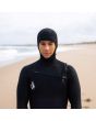 Jack Robinson con Traje de surf con capucha y cremallera en el pecho Volcom Modulator 4/3mm negro chest zip
