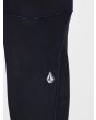 Traje de Neopreno con capucha y cremallera en el pecho Volcom Modulator 5/4/3mm negro para hombre logo pernera