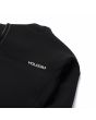 Traje de neopreno con cremallera en el pecho Volcom Modulator 4/3mm Fullsuit Negro para mujer costuras