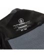 Traje de neopreno con cremallera en el pecho Volcom Modulator 4/3mm Fullsuit Negro para mujer interior mensaje espalda