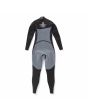 Traje de neopreno con cremallera en el pecho Volcom Modulator 4/3mm Fullsuit Negro para mujer interior posterior