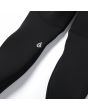 Traje de neopreno con cremallera en el pecho Volcom Modulator 4/3mm Fullsuit Negro para mujer logo Stone