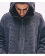 Travis Barker con Sudadera de capucha y cremallera Hurley Bones Negra