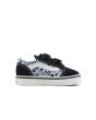 Zapatillas Vans Old Skool azules con estampado Off The Wall para bebé