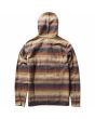Sudadera con capucha Vissla Vallemar Popover Dune para hombre posterior