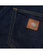 Pantalón vaquero Carhartt WIP Klondike Pant azul para hombre logo