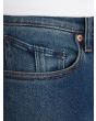 Hombre con Pantalón Vaquero Volcom Vorta Denim Retro Azul bolsillo