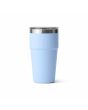 Vaso térmico apilable Yeti Rambler Stackable Cup 20oz Big Sky Blue posterior