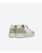 Zapatillas Veja V-10 Chromefree Leather White Natural Sahara Unisex posterior