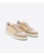 Zapatillas de ante Veja V-10 Suede Multico Peach para mujer frontal