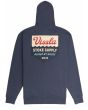 Sudadera con capucha y cremallera Vissla Coastal Azul Marino para hombre