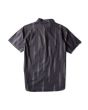 Camisa de manga corta Vissla Seaside Eco Shirt para hombre en color Phantom posterior