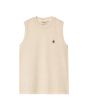 Camiseta sin mangas Carhartt WIP W' Nelson A-Shirt Fleur de Sel Garment Dyed para mujer