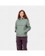 Mujer con chaqueta de invierno con capucha Carhartt WIP Nimbus Pullover verde