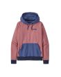Sudadera con capucha Patagonia W's P-6 Label Organic Rosa
