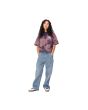Mujer con pantalones vaqueros holgados Carhartt WIP Simple Pant Azul Lavado Ligero talle regular
