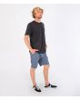 Hombre con pantalón corto Hurley H2O Dri Breathe 19" azul bolsillos