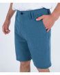 Hombre con pantalón corto Hurley Phantom Flow 20'' Armored Navy bolsillo lateral