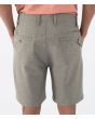 Hombre con Pantalón corto Hurley Phantom Heather Walkshort 20'' Oliva posterior