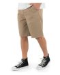 Hombre con Bermudas Hurley x Travis Travis Barker Silverlake Chino 22'' Khaki lateral