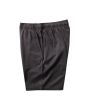 Pantalones cortos elásticos Vissla Comp Lite Eco 18" Elastic Walkshort negros para hombre lateral