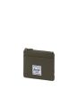 Cartera Herschel Oscar verde militar Unisex lateral