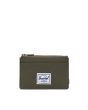 Cartera Herschel Oscar verde militar Unisex
