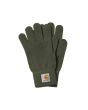 Guantes de punto Carhartt WIP Watch Gloves Verde Opuntia Unisex