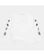 Camiseta de manga larga para mujer Carhartt WIP Tab LS blanca Posterior
