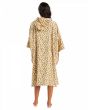 Toalla de playa con capucha - Poncho para surf Billabong Women Hoodie Towel animal print para mujer posterior