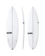Tabla de surf Shortboard JS Industries Xero Gravity PU 6'0 Blanca Round Tail FCS II Blanca 32.7L