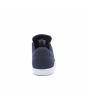 Zapatillas para skate de cuero DC Shoes Crisis 2 Azul Marino y Gris para hombre posterior