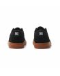Zapatillas de cuero DC Shoes Teknic color Negro-Goma para hombre posterior
