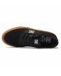 Zapatillas de cuero DC Shoes Teknic color Negro-Goma para hombre superior