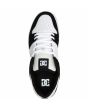 Zapatillas Skate de cuero DC Shoes Manteca 4 Blancas y Negras para hombre superior