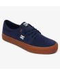 Zapatillas DC Shoes Trase azul marino para hombre frontal