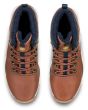 Botas de cuero Element Monde Tortoise Shell Marrones para hombre superior