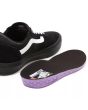 Zapatillas de Skateboard Vans Gilbert Crockett negras con banda lateral sidestripe blanca para hombre plantilla